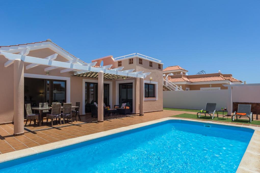 Villa With Private Pool, Near Beach And Golf Caleta De Fuste- Villa Charlotte Costa De Antigua Kültér fotó